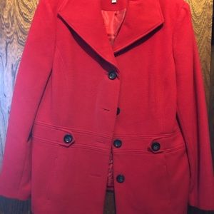 Macy’s JM Collection coat size L.